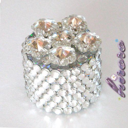 ペットボトルキャップ  ビジュー盛りB | 