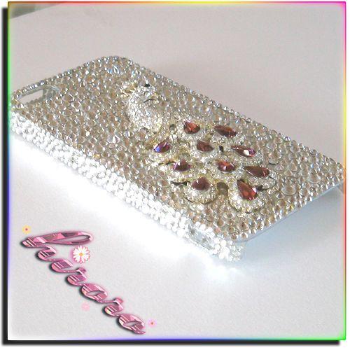 iPhone5/5sケース スワロフスキー 鳳凰 ストラップ穴有り |  | 03