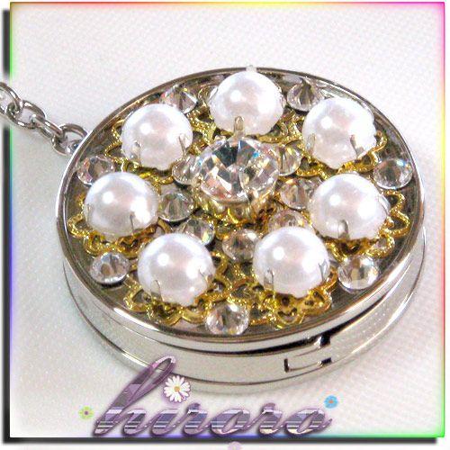 バッグハンガー スワロフスキー 爪付きスワロ＆爪付きパール no.18 |  | 03