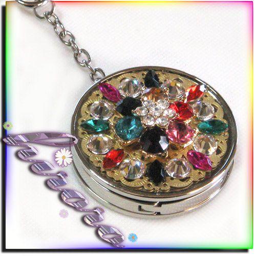 バッグハンガー スワロフスキー 爪付きストーン＆ビジュー no.19 G |  | 01