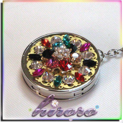 バッグハンガー スワロフスキー 爪付きストーン＆ビジュー no.19 G |  | 02