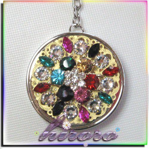 バッグハンガー スワロフスキー 爪付きストーン＆ビジュー no.19 G |  | 03