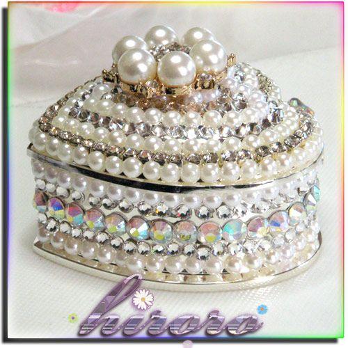 合金製ジュエリーボックス ハート no.22 : different - 通販