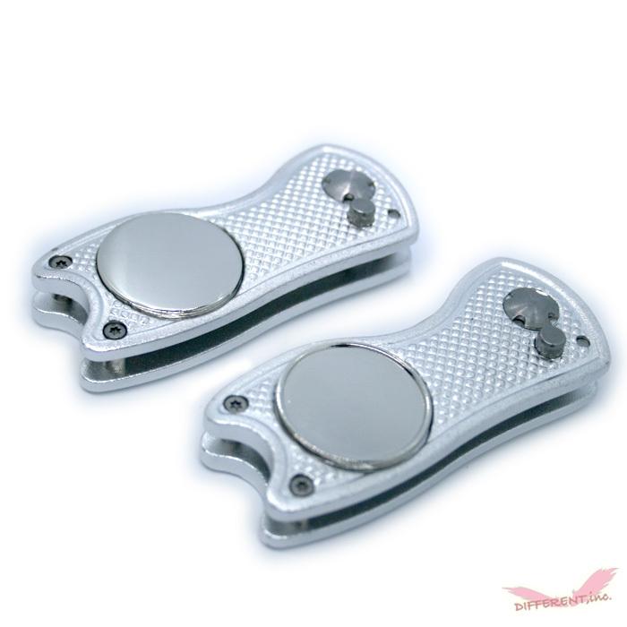 ゴルフ グリーンフォーク ジャックナイフタイプ マーカー セット |  | 05