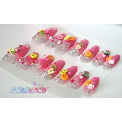 フレッシュラブリーニコタンネイル オーバルタイプ 7サイズ Kanna H Nn 10 Different 通販 Yahoo ショッピング