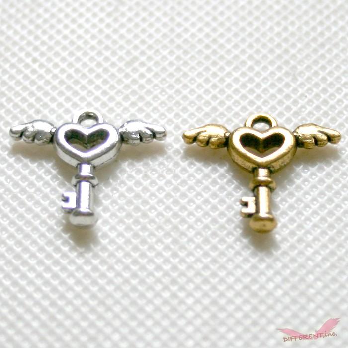 天使の鍵（天国への鍵）ヴィンテージカラー チャームパーツ |  | 01