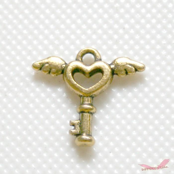 天使の鍵（天国への鍵）ヴィンテージカラー チャームパーツ |  | 02