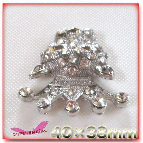 【在庫処分】KING PUMA （ピューマ／クーガー）クリスタルジュエリー 40mm*38mm |  | 03