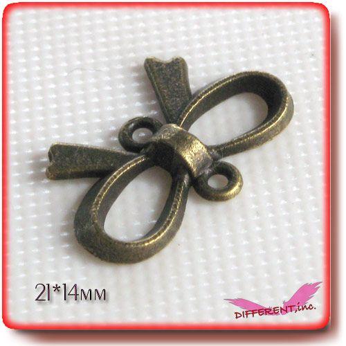 アンティークパーツ　リボン 金古美 コネクター |  | 02