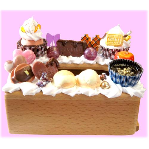 ハンドメイド ハートのティッシュシェルフ 大 ハンドメイド アロハ