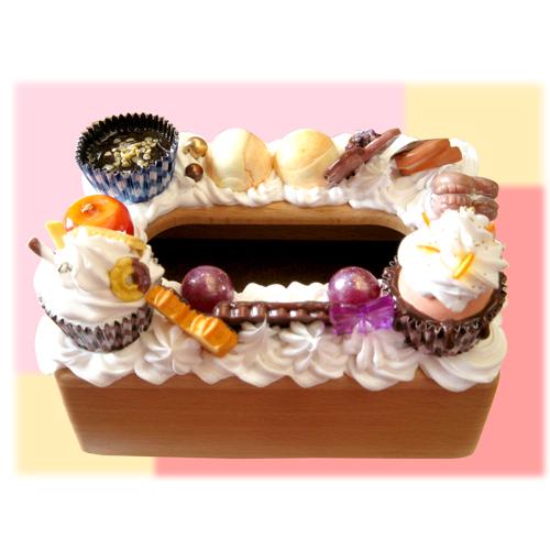 スイーツ盛り 手作り ホイップデコ ハートマカロン ポケットッ