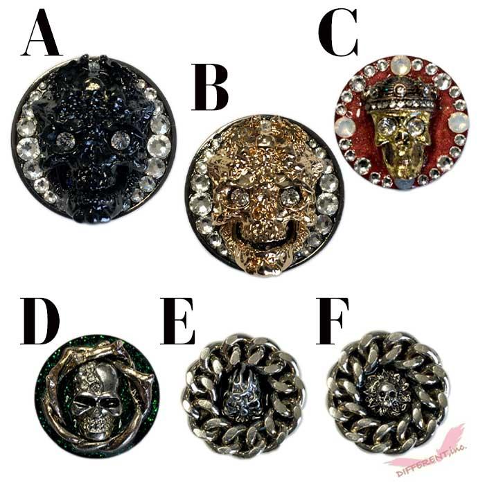 【アウトレット】スカル系ゴルフマーカー | 