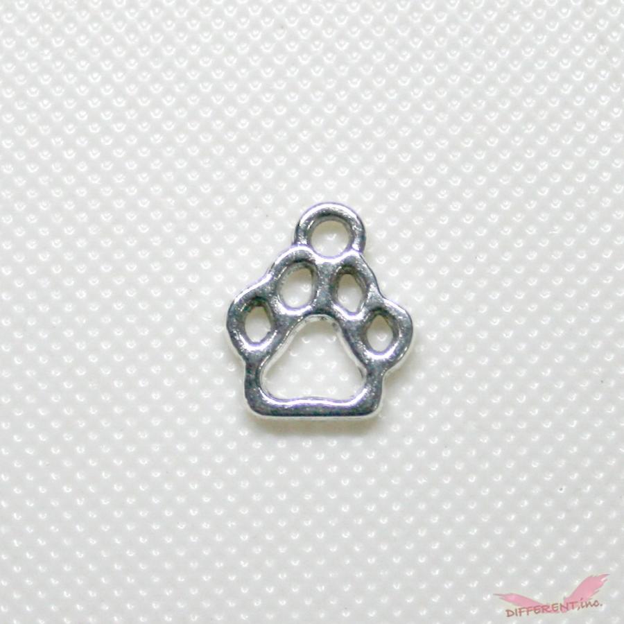 肉球 チャーム ヴィンテージシルバー | 
