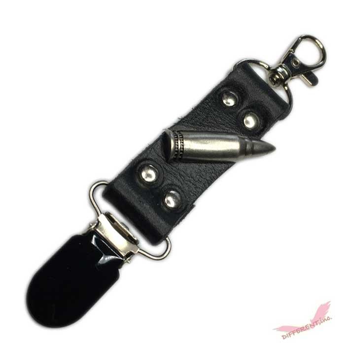 ゴルフ パターカバー ホルダー グローブ キャッチャー　弾丸 本革 | 