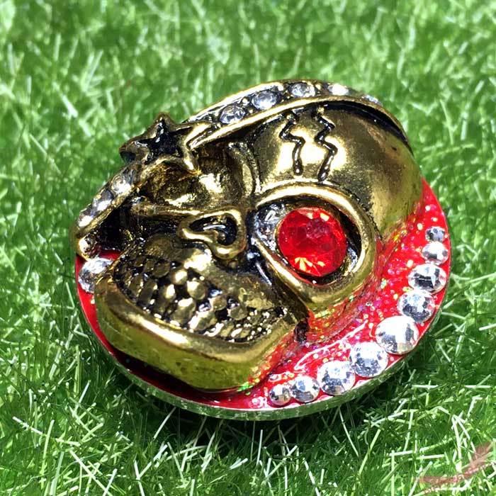 赤い片目のスカル ゴルフマーカー |  | 11