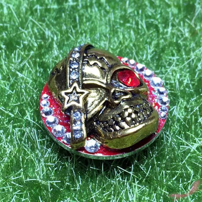 赤い片目のスカル ゴルフマーカー |  | 13