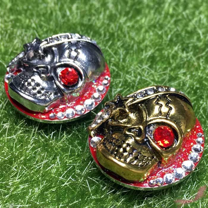 赤い片目のスカル ゴルフマーカー |  | 04