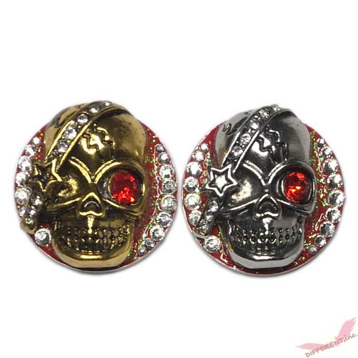 赤い片目のスカル ゴルフマーカー |  | 05