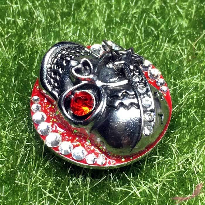 赤い片目のスカル ゴルフマーカー |  | 08