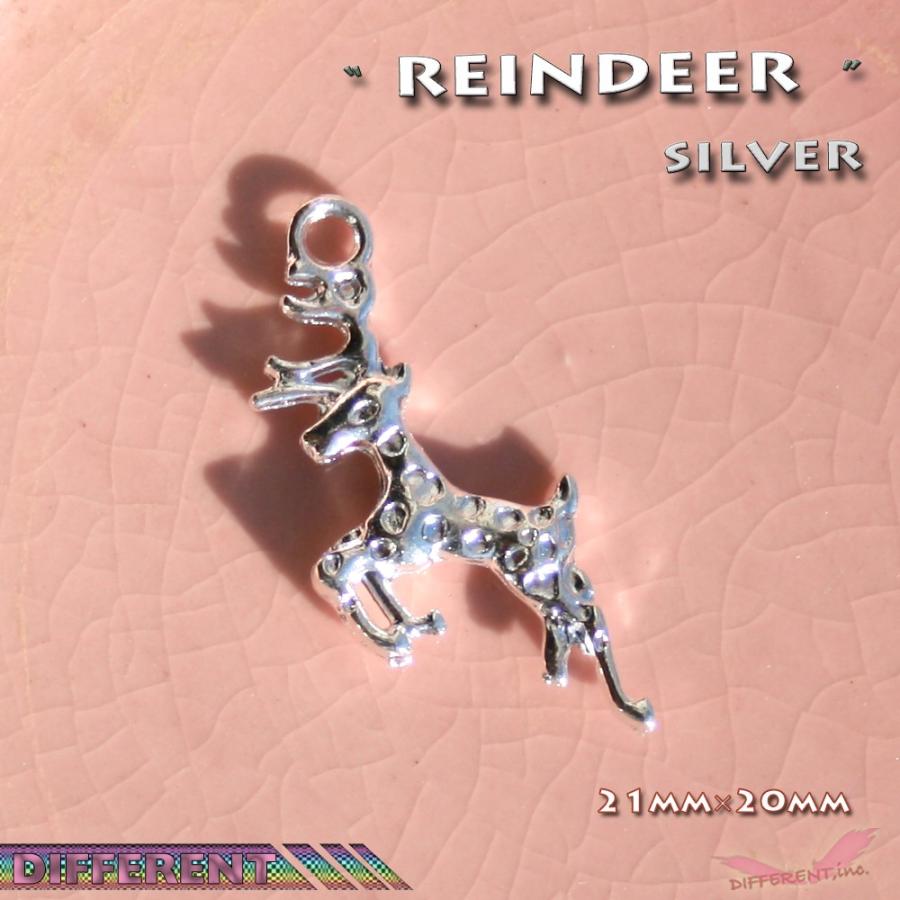 トナカイ チャームパーツ ピアス ネックレス ブレスに | 