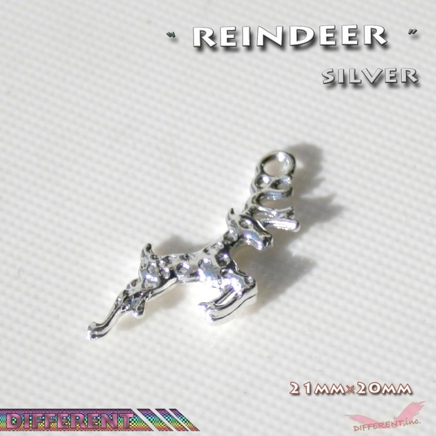 トナカイ チャームパーツ ピアス ネックレス ブレスに |  | 01