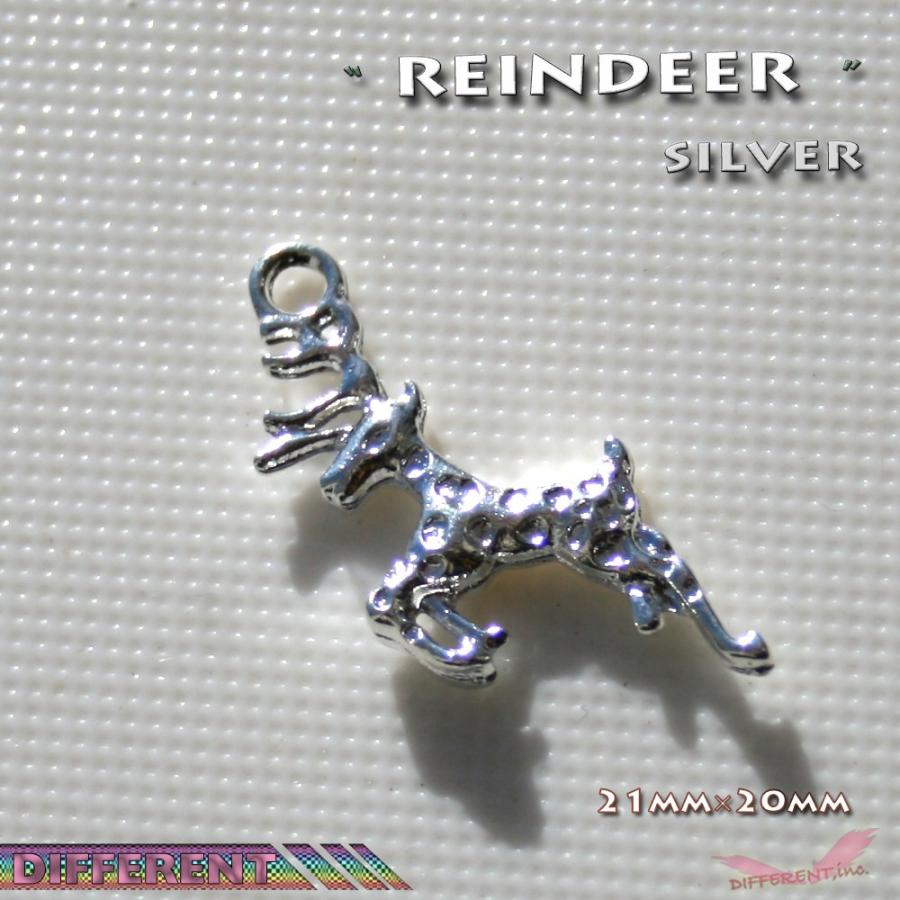 トナカイ チャームパーツ ピアス ネックレス ブレスに |  | 02