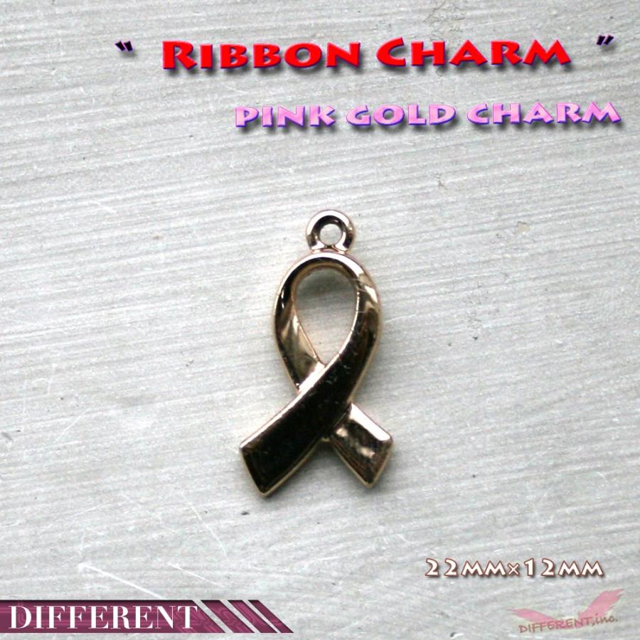 リボン ピンクゴールド チャーム |  | 01