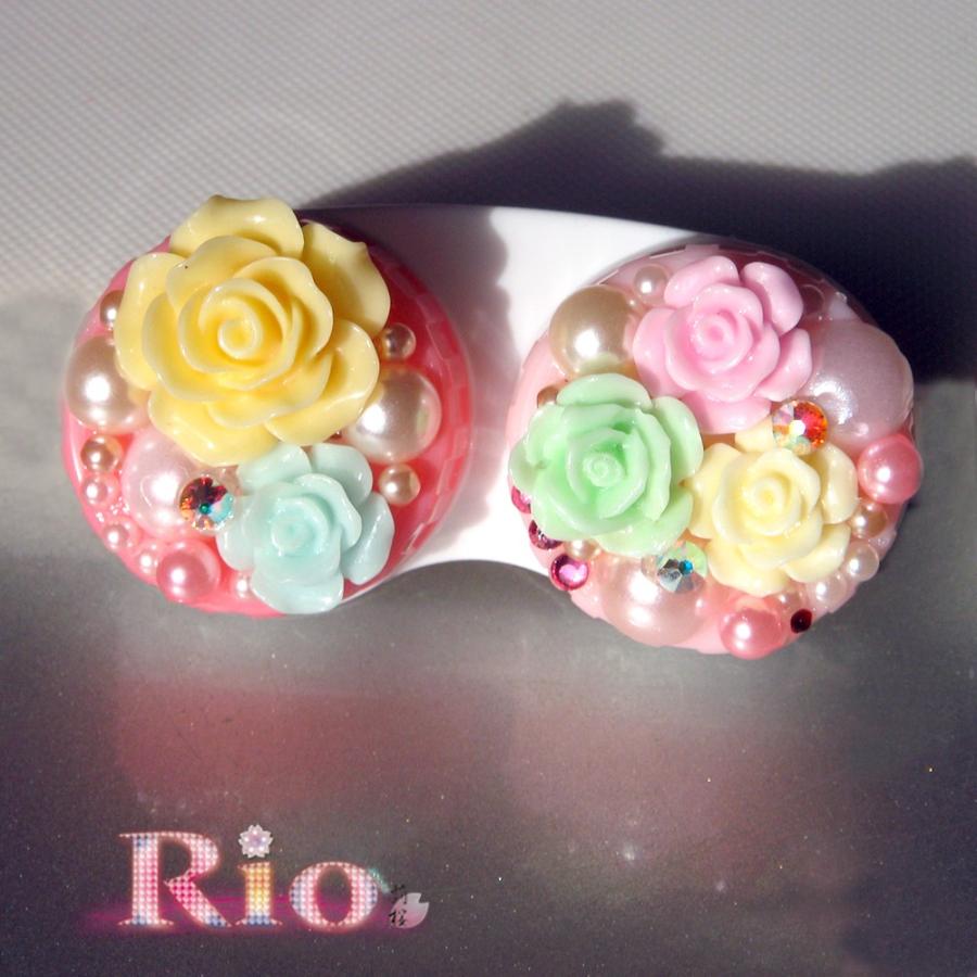 コンタクトケース 姫デコキラキラ D by-Rio : different - 通販
