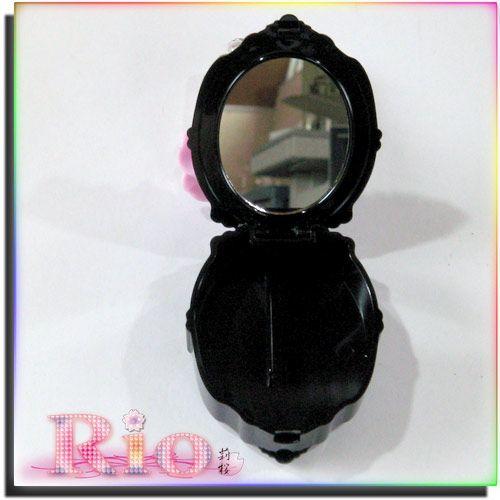 姫盛り コンタクトケース ピンク、ブラック by-rio |  | 04