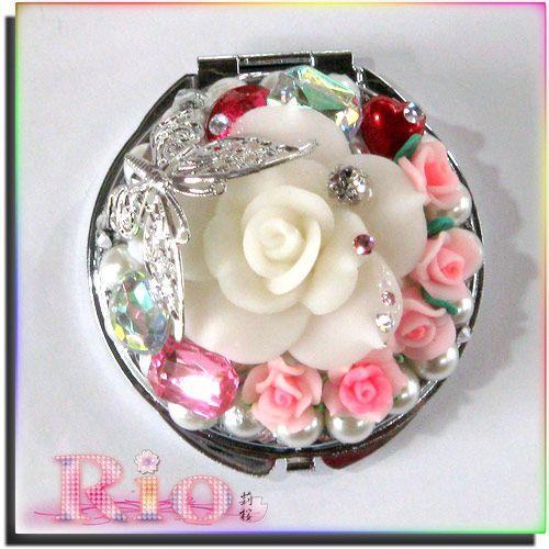 姫盛り両面コンパクトミラー by-rio |  | 01