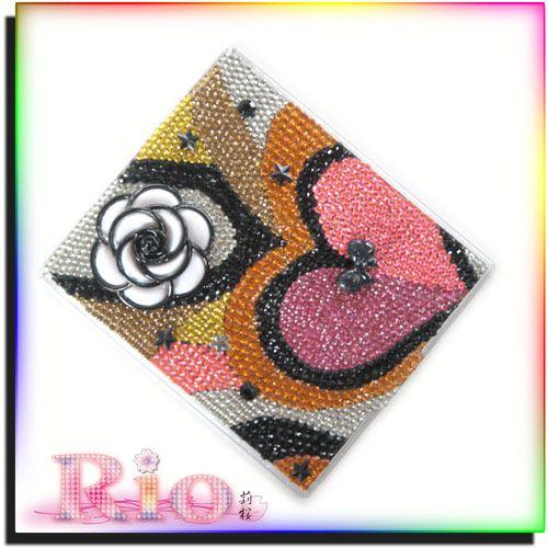 ハートプッチ柄ミラー by-rio |  | 02