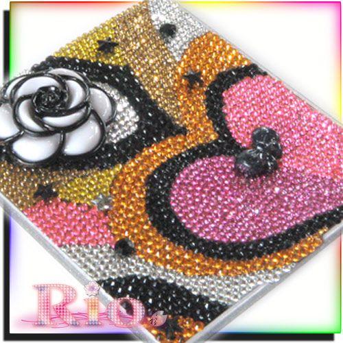 ハートプッチ柄ミラー by-rio |  | 03