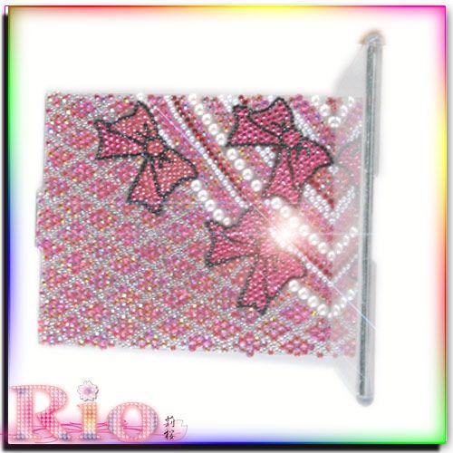 デコリボンとパールの姫ミラー by-rio【訳あり】 |  | 05