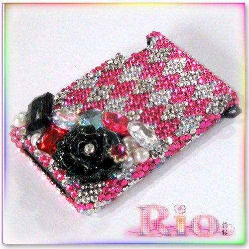 ミンティアケース アーガイル柄クールビューティーデコ by-rio |  | 01