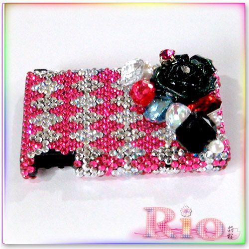 ミンティアケース アーガイル柄クールビューティーデコ by-rio |  | 03