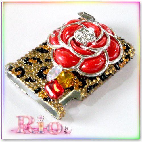 デコカメリアヒョウ柄 ミンティアケース by-rio |  | 03