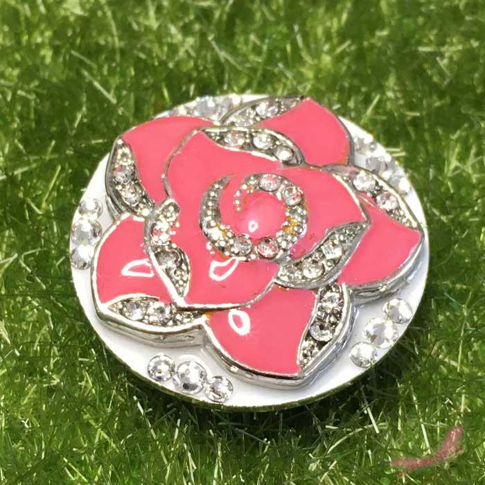 ゴルフマーカー ROSE キラキラビジュー プチ スワロフスキー |  | 07