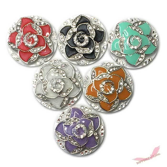 ゴルフマーカー ROSE キラキラビジュー プチ スワロフスキー |  | 11