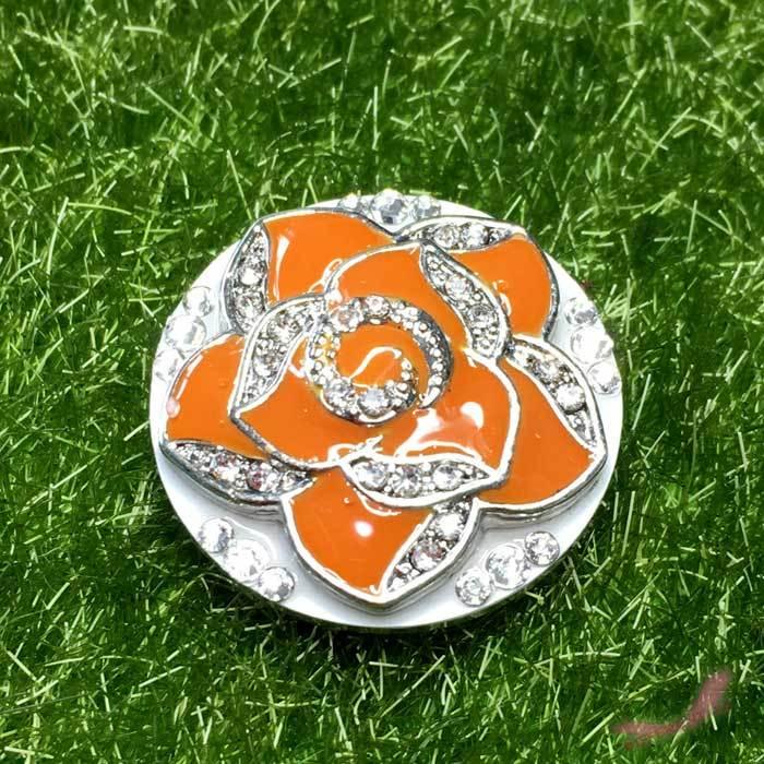 ゴルフマーカー ROSE キラキラビジュー プチ スワロフスキー |  | 06