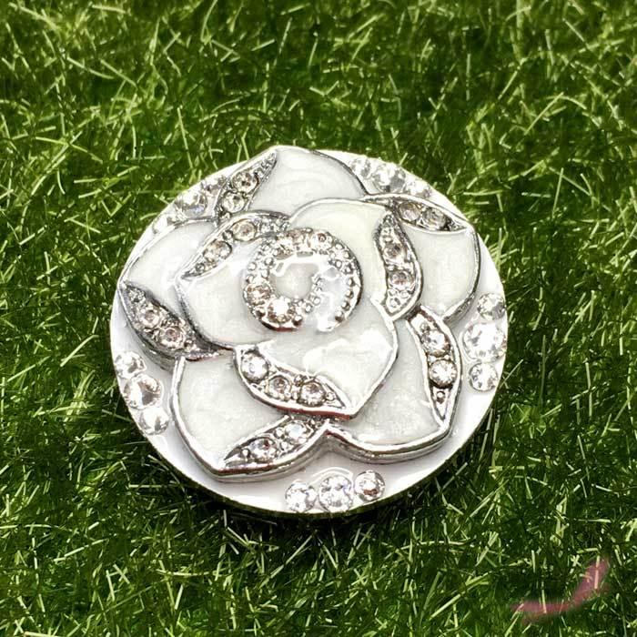 ゴルフマーカー ROSE キラキラビジュー プチ スワロフスキー |  | 03