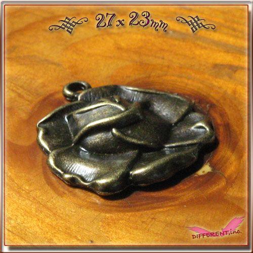 金古美チャーム 花 ROSE 27×23mm |  | 03