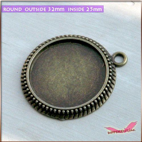 金古美 ラウンドタイプのセッティング台 32mm |  | 01