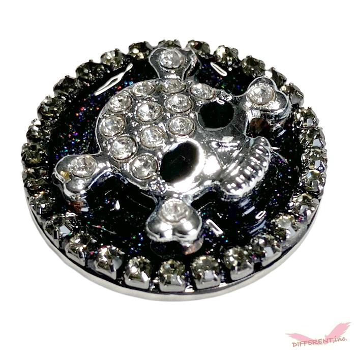 スカル ブラックラメ デコ ゴルフマーカー クリップマグネット付きセット |  | 04