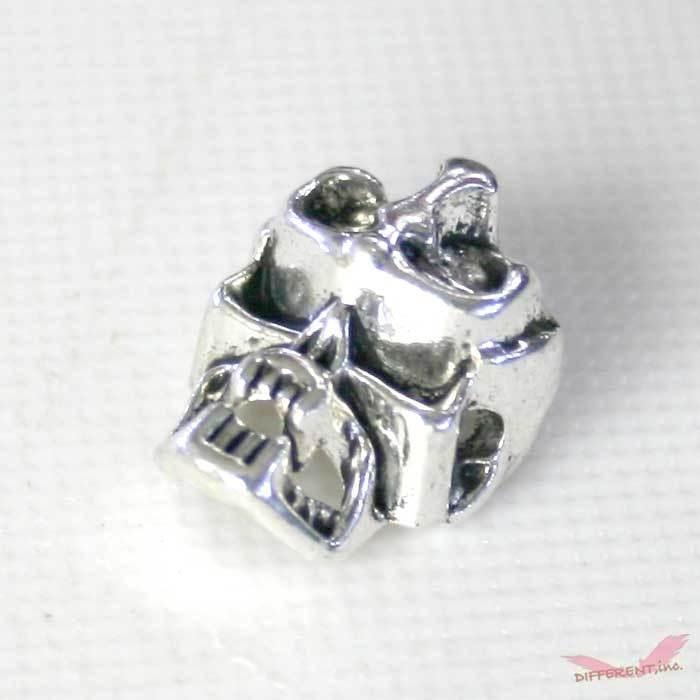 デビル スカル メタル ビーズ 12mm*16mm 2mm穴 |  | 01
