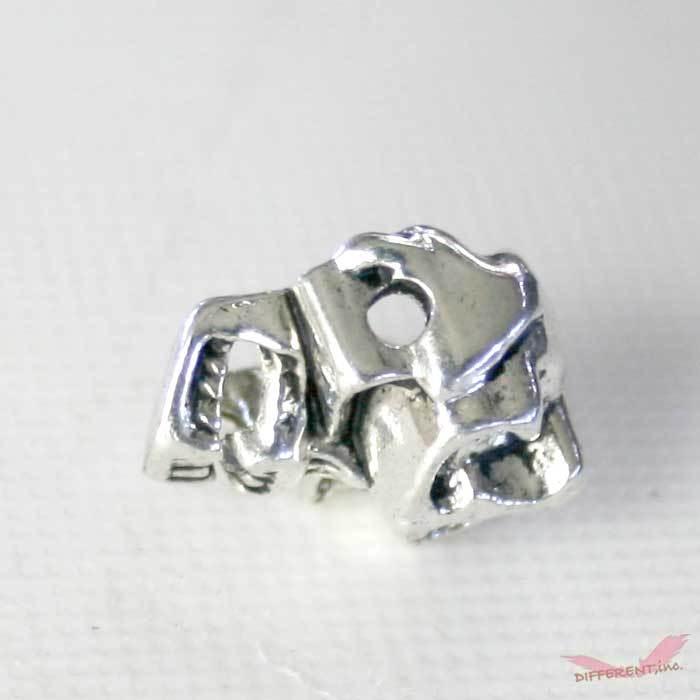 デビル スカル メタル ビーズ 12mm*16mm 2mm穴 |  | 03