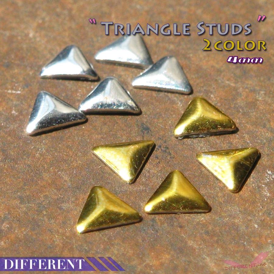 ネイルスタッズ トライアングル 2Color 30粒 | 