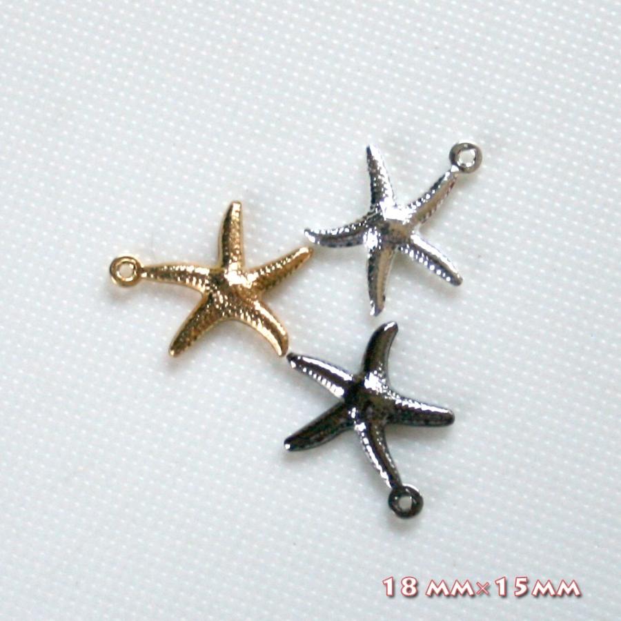 新商品 新型 ヒトデ チャーム アクセサリーパーツ 3colors Honeymoon Style