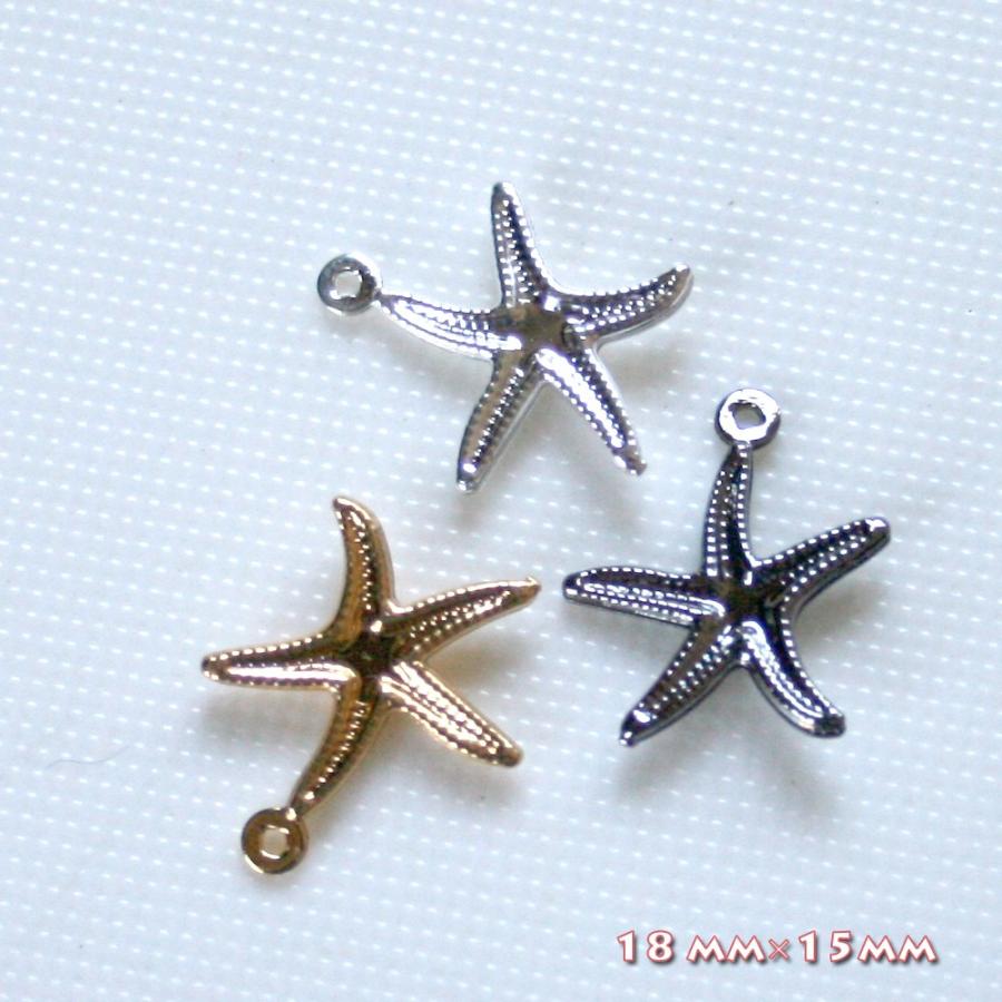 新商品 新型 ヒトデ チャーム アクセサリーパーツ 3colors Honeymoon Style