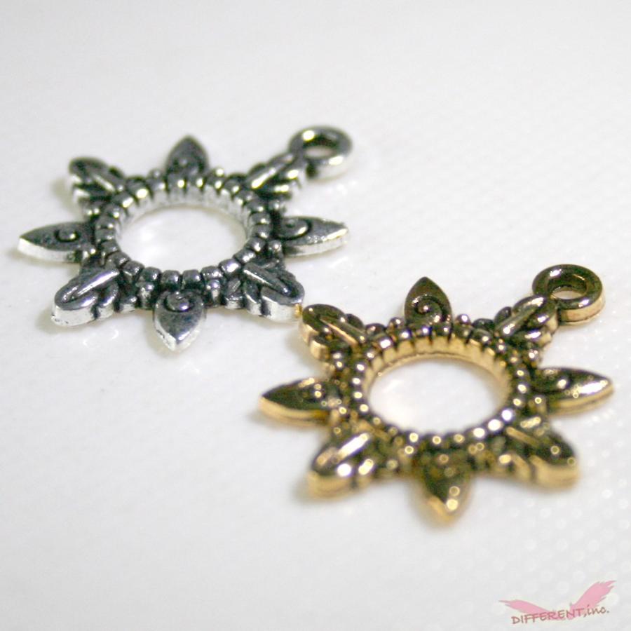 太陽をイメージしたチャームパーツ 22X18 |  | 01