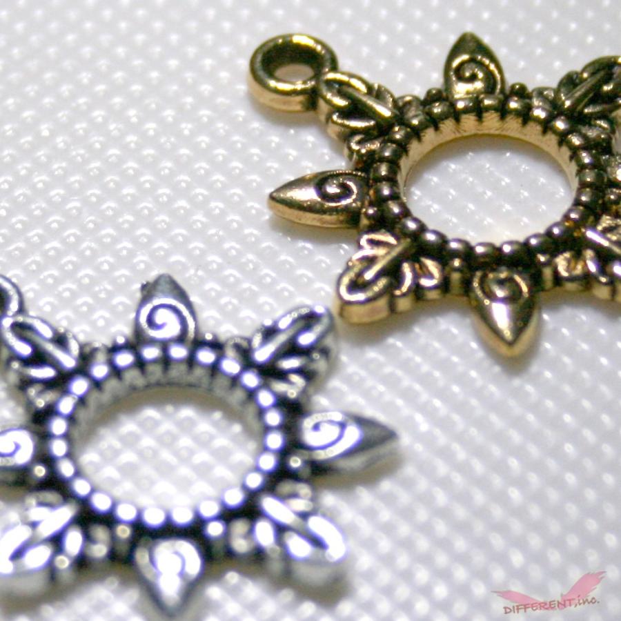 太陽をイメージしたチャームパーツ 22X18 |  | 02